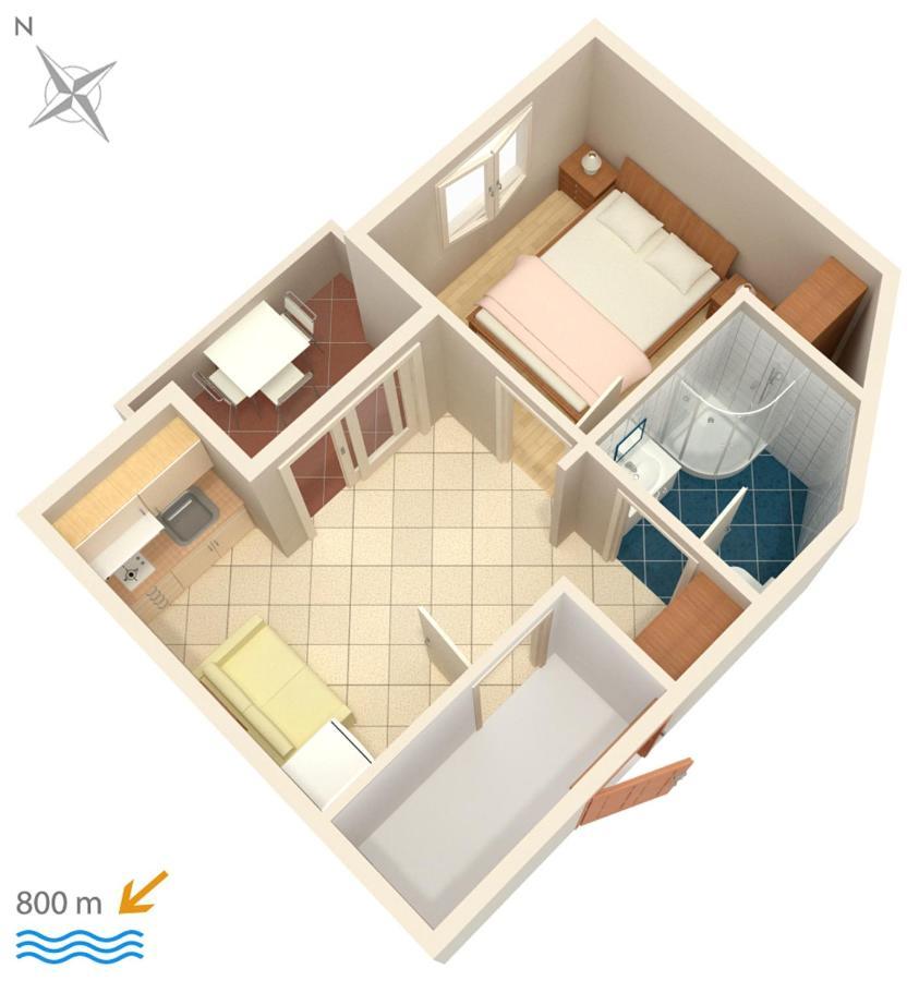 Apartments And Rooms With Parking Space Njivice, Krk - 5458 ภายนอก รูปภาพ